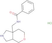 N-({Octahydropyrano[3,4-c]pyrrol-7a-yl}methyl)benzamide hydrochloride