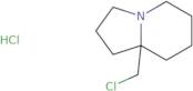 8a-(Chloromethyl)-octahydroindolizine hydrochloride