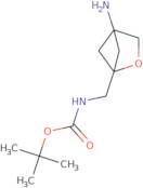 tert-Butyl N-({4-amino-2-oxabicyclo[2.1.1]hexan-1-yl}methyl)carbamate