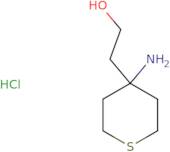 2-(4-Aminothian-4-yl)ethan-1-ol hydrochloride