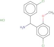 (5-Chloro-2-methoxyphenyl)(3-chlorophenyl)methanamine hydrochloride