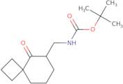 tert-Butyl N-({5-oxospiro[3.5]nonan-6-yl}methyl)carbamate