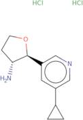 rac-(2R,3S)-2-(5-Cyclopropylpyridin-3-yl)oxolan-3-amine dihydrochloride