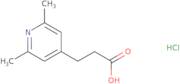 3-(2,6-Dimethylpyridin-4-yl)propanoic acid hydrochloride
