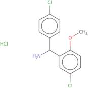(5-Chloro-2-methoxyphenyl)(4-chlorophenyl)methanamine hydrochloride