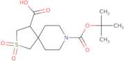 8-[(tert-Butoxy)carbonyl]-2,2-dioxo-2λ6-thia-8-azaspiro[4.5]decane-4-carboxylic acid