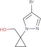 [1-(4-Bromo-1H-pyrazol-1-yl)cyclopropyl]methanol