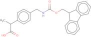 2-{4-[({[(9H-Fluoren-9-yl)methoxy]carbonyl}amino)methyl]phenyl}propanoic acid