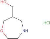 (1,4-Oxazepan-6-yl)methanol hydrochloride