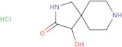 4-Hydroxy-2,8-diazaspiro[4.5]decan-3-one hydrochloride