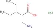 2-(Aminomethyl)-3-ethylpentanoic acid hydrochloride