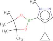 4-Cyclopropyl-1-methyl-5-(tetramethyl-1,3,2-dioxaborolan-2-yl)-1H-pyrazole