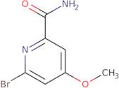 6-Bromo-4-methoxypicolinamide