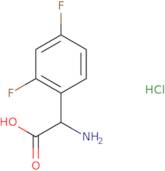 (S)-2-Amino-2-(2,4-difluorophenyl)acetic acid hydrochloride