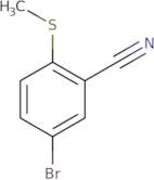 5-Bromo-2-(methylsulfanyl)benzonitrile