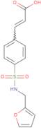 3-{4-[(Furan-2-ylmethyl)sulfamoyl]phenyl}prop-2-enoicacid