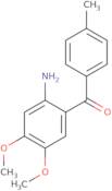 4,5-Dimethoxy-2-(4-methylbenzoyl)aniline