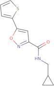 N-(Cyclopropylmethyl)-5-(thiophen-2-yl)-1,2-oxazole-3-carboxamide