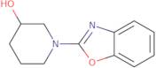 1-(Benzo[D]oxazol-2-yl)piperidin-3-ol