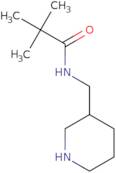 2,2-Dimethyl-N-[(piperidin-3-yl)methyl]propanamide