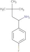 1-(4-Fluorophenyl)-3,3-dimethylbutan-1-amine