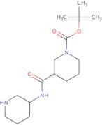 tert-Butyl 3-[(piperidin-3-yl)carbamoyl]piperidine-1-carboxylate