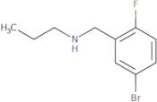 4-Bromo-1-fluoro-2-(propylaminomethyl)benzene