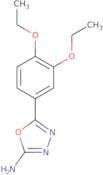5-(3,4-Diethoxyphenyl)-1,3,4-oxadiazol-2-amine