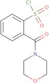 2-(Morpholine-4-carbonyl)benzene-1-sulfonyl chloride