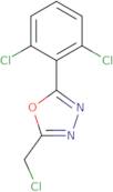 2-(Chloromethyl)-5-(2,6-dichlorophenyl)-1,3,4-oxadiazole