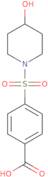 4-[(4-Hydroxypiperidin-1-yl)sulfonyl]benzoic acid