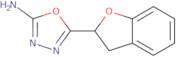 5-(2,3-Dihydro-1-benzofuran-2-yl)-1,3,4-oxadiazol-2-amine