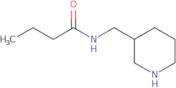 N-(Piperidin-3-ylmethyl)butanamide