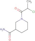 1-(2-Chloropropanoyl)piperidine-3-carboxamide