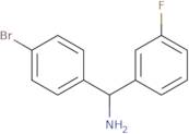 (4-Bromophenyl)(3-fluorophenyl)methanamine