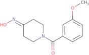 N-[1-(3-Methoxybenzoyl)piperidin-4-ylidene]hydroxylamine