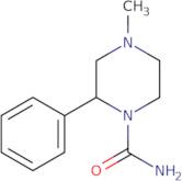 4-Methyl-2-phenylpiperazine-1-carboxamide