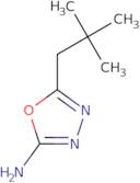 5-(2,2-Dimethylpropyl)-1,3,4-oxadiazol-2-amine