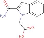 2-(2-Carbamoyl-1H-indol-1-yl)acetic acid