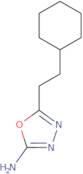 5-(2-Cyclohexylethyl)-1,3,4-oxadiazol-2-amine