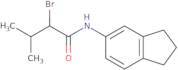 2-Bromo-N-(2,3-dihydro-1H-inden-5-yl)-3-methylbutanamide