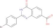 2-(4-Bromophenyl)-4-oxo-3,4-dihydroquinazoline-7-carboxylicacid