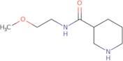 N-(2-Methoxyethyl)piperidine-3-carboxamide