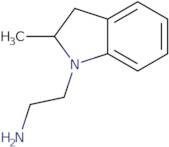 2-(2-Methyl-2,3-dihydro-1H-indol-1-yl)ethan-1-amine