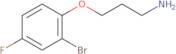 3-(2-Bromo-4-fluorophenoxy)propan-1-amine