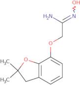 2-[(2,2-Dimethyl-3H-1-benzofuran-7-yl)oxy]-N'-hydroxyethanimidamide