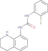 3-(2-Fluorophenyl)-1-(1,2,3,4-tetrahydroquinolin-8-yl)urea