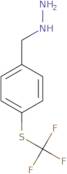 ({4-[(Trifluoromethyl)sulfanyl]phenyl}methyl)hydrazine