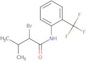 2-Bromo-3-methyl-N-[2-(trifluoromethyl)phenyl]butanamide