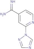 2-(1H-1,2,4-Triazol-1-yl)pyridine-4-carboximidamide